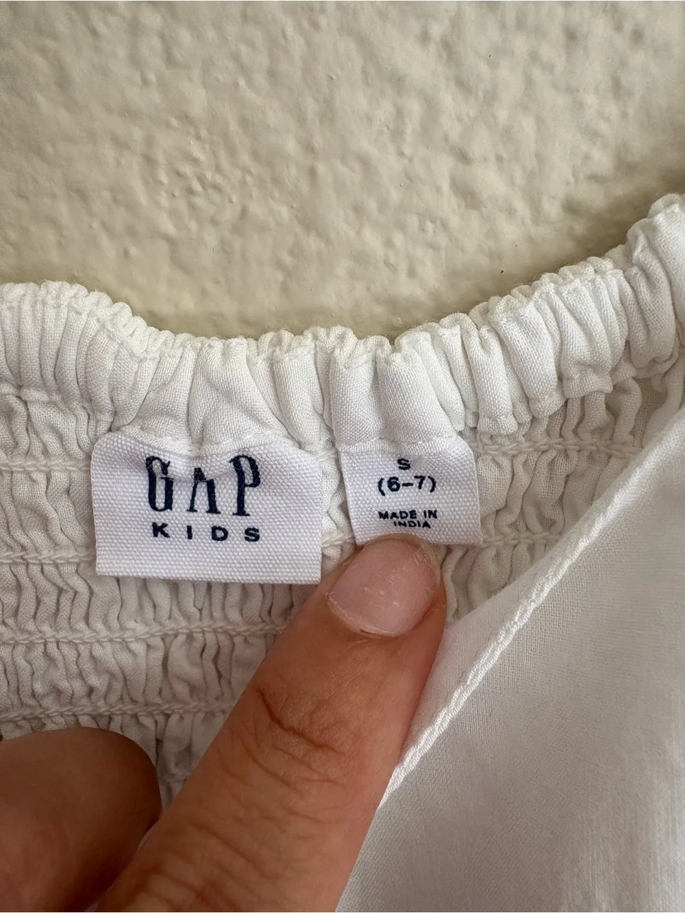 GAP White Eyelet Tank Sundress